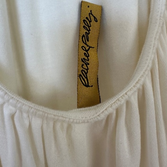 RACHEL PALLEY FULL LENGTH WHITE DRESS WITH LOW BACK - Picture 4 of 4